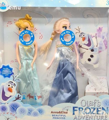 Анна и Елза - пеещи кукли WJ104B/ Детската играчка "Анна и Елза" от "Замръзналото кралство" е чудесе, снимка 8 - Кукли - 45792172