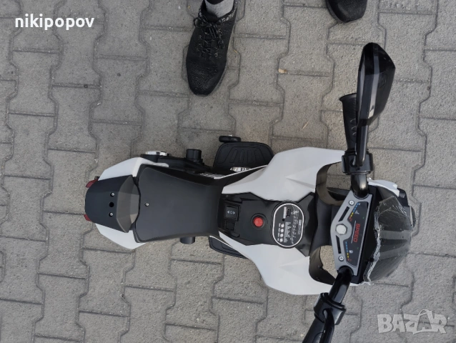 US Акумулаторен мотор HOUSTON бял, снимка 8 - Детски велосипеди, триколки и коли - 53569591