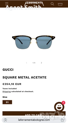 Слънчеви очила Gucci GG0389S 008, снимка 4 - Слънчеви и диоптрични очила - 53890293