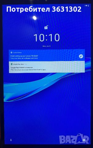 Таблет Lenovo tabM10 TB X606f 4Gb RAM 64Gb памет, снимка 1 - Таблети - 46043236