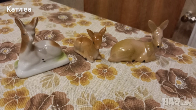 Порцеланова сърна , снимка 5 - Статуетки - 53622053