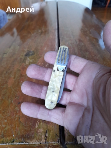 Стар джобен нож,ножче,ножка #137, снимка 2 - Други ценни предмети - 51850401