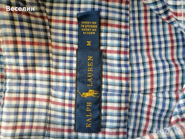 Мъжка риза Ralph  Lauren, M, снимка 3 - Ризи - 47073451