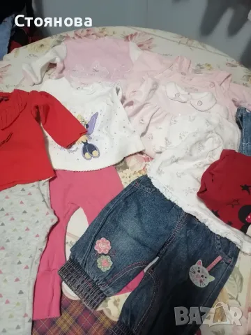 Голям лот дрешки за момиче 3-6 месеца