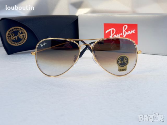 Ray-Ban RB3025 висок клас унисекс слънчеви очила Рей-Бан дамски мъжки минерално стъкло, снимка 6 - Слънчеви и диоптрични очила - 45255844