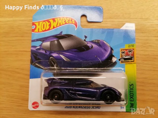 💕🧸 Hot Wheels KOENIGSEGG Jesko HW EXOTICS, снимка 2 - Колекции - 47487515