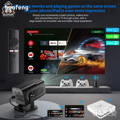 % Нов 4GB Ram , 128gb Gaming TV Box Нова G7 Android 16 и 14  40,000 игри 15000 каналаИгрова конзола, снимка 13 - Други игри и конзоли - 53524173
