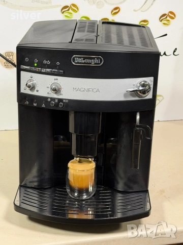 Кафемашина кафе автомат delonghi magnifica с гаранция, снимка 2 - Кафемашини - 54297821