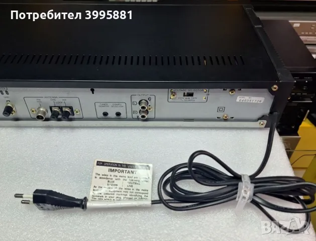 Quartz PLL synthesizer tuner SANSUI
mod. T-700

, снимка 11 - Ресийвъри, усилватели, смесителни пултове - 49578918