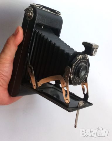 Kodak No. 1 фотоапарат Brownie Pliant Six-16 от 1934г, снимка 11 - Антикварни и старинни предмети - 46655768