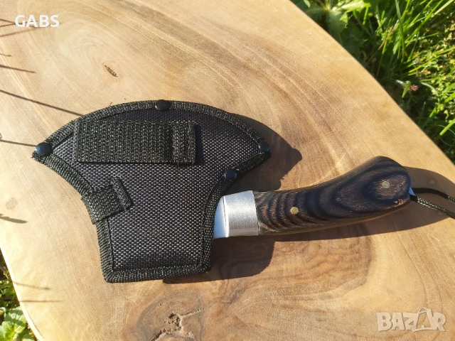 Руска туристическа къмпинг брадва, снимка 6 - Ножове - 50672936