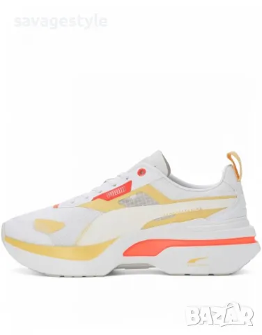 Дамски маратонки PUMA Kosmo Rider Training Shoes White/Yellow, снимка 1 - Маратонки - 49405092