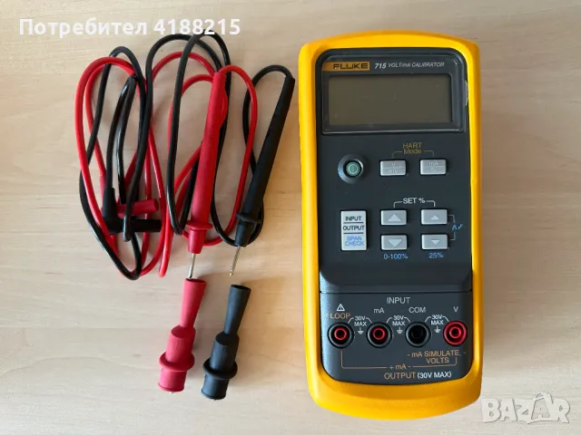 Fluke 715 Volt/mA Loop Calibrator / Измервател / Калибратор, снимка 1 - Други инструменти - 47113722