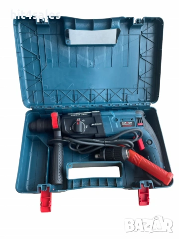 Перфоратор 1100W с 2 патронника и SDS Plus дръжка - Комплект с куфар kraftroyal