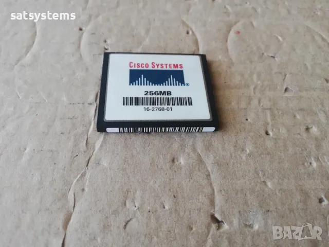  Cisco Systems 256MB Compact Flash Card, снимка 3 - Други - 48381912