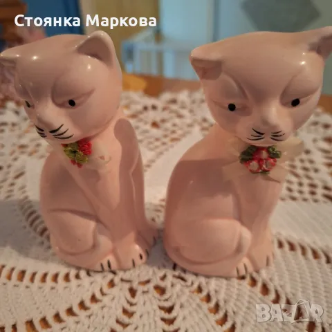 Котета от порцелан-розови-2 бр за 12 лв, снимка 1 - Статуетки - 47727483