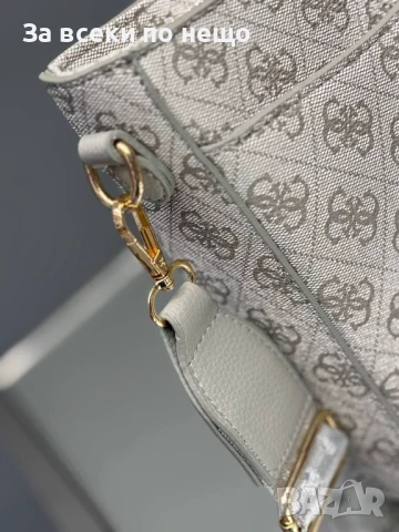 Guess Дамска Чанта С Дълга Регулируема Дръжка За През Рамо Гес - Различни Цветове Код E481, снимка 3 - Чанти - 50596188