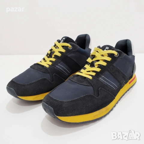 S Oliver Оригинални Мъжки Маратонки Кожени Естествена кожа 42.5-43, снимка 3 - Маратонки - 53750770