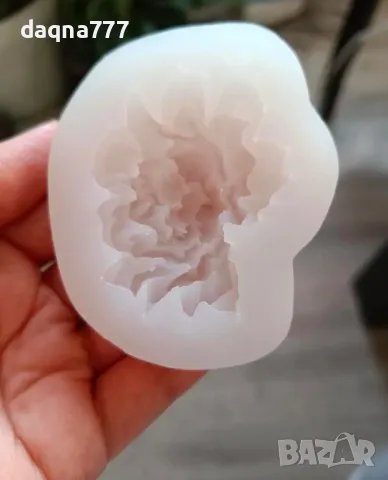 Силиконова роза пион молд, снимка 10 - Други - 50346225