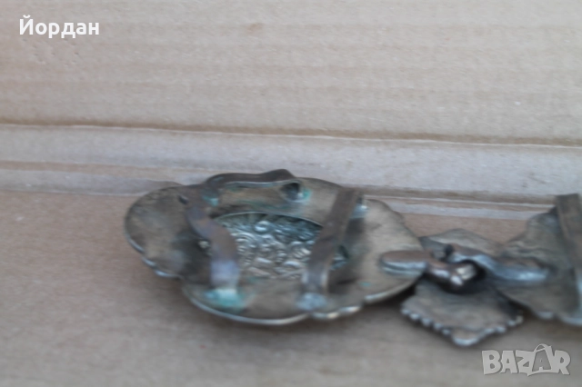 Сребърни пафти, снимка 6 - Антикварни и старинни предмети - 52367237