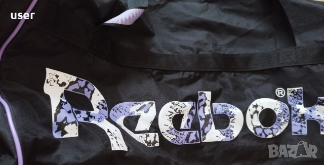100% Оригинален голям унисекс спортен сак REEBOK! , снимка 3 - Сакове - 51584227