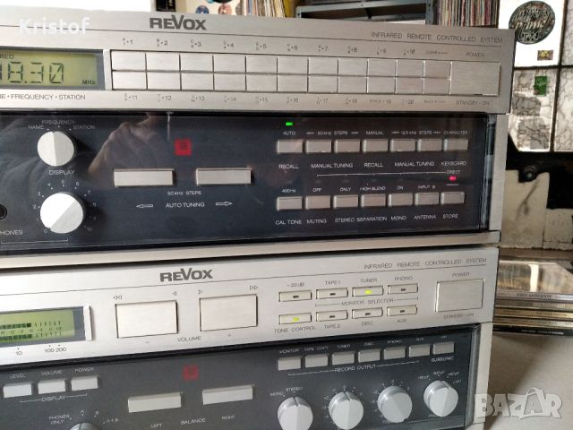 Усилвател и тунер REVOX B251/B261 В топ състояние!, снимка 4 - Ресийвъри, усилватели, смесителни пултове - 45370148