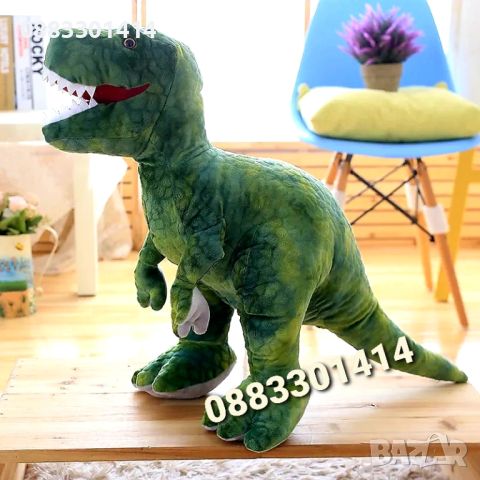 Голям Плюшен Динозавър 80см , снимка 1 - Плюшени играчки - 45555310