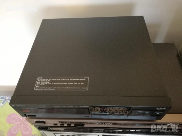 CD плеър Hitachi DA-5000, снимка 3 - Ресийвъри, усилватели, смесителни пултове - 53624938