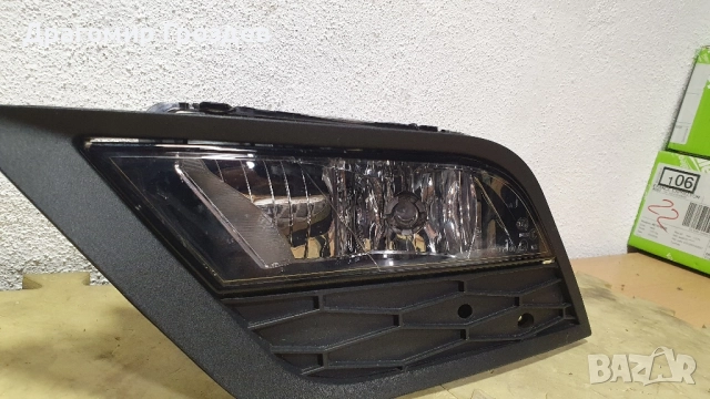 Ляв халоген и решетка за SEAT Leon III / СЕАТ Леон (2013-2017), снимка 2 - Части - 51989755