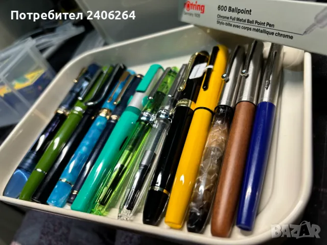 Писалки колекция - мастилница Lamy Kaweco Rotring Jinhao Majohn Parker, снимка 5 - Други - 47833391