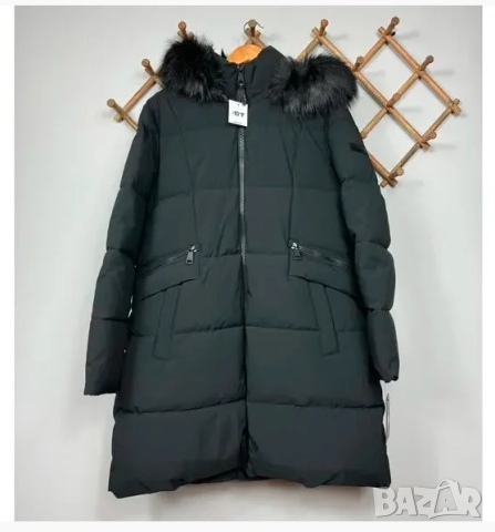 DKNY ватирано много дебело дълго яке размер ХЛ, снимка 9 - Якета - 52131018