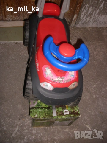 Камионче за бутане-червено, снимка 5 - Коли, камиони, мотори, писти - 53281638