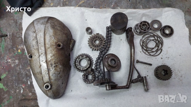 Части за мотоциклет (MZ125, MZ150, ETZ150) + двигател Киевка 