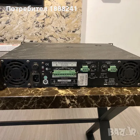 УСИЛВАТЕЛ DYNACORD PCL 1225T, снимка 5 - Ресийвъри, усилватели, смесителни пултове - 49699318