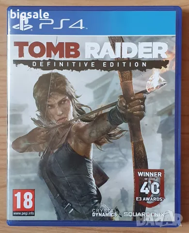 Tomb Raider Definitive Edition PS4 Playstation 4 Плейстейшън 5 PS5 TR, снимка 1 - Игри за PlayStation - 47895564