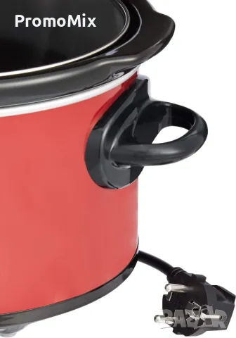 Уред за бавно готвене Amazon Basics MD-THB35 Slow Cooker 3.5л 210W Съд за готвене с капак Оризовар, снимка 4 - Мултикукъри - 49529975