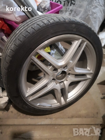 Джанти Mercedes AMG 18"+гуми, снимка 4 - Гуми и джанти - 52335368