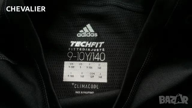 Adidas TECHFIT Thermo Kids Размер 9-10 г / 140 см детска термо блуза 24-63, снимка 10 - Детски Блузи и туники - 47368593