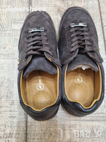 Дамски спортни обувки от естествен велур в шоколадов цвят , снимка 7 - Дамски ежедневни обувки - 53890438