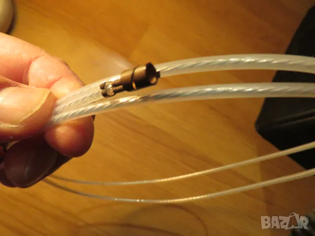 Специален кабел за заземяване 1.15 м с накрайници , снимка 3 - Друга електроника - 49936557