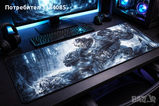 Геймърски пад за мишка Warhammer 40К Space Marines, снимка 2 - Клавиатури и мишки - 53808699