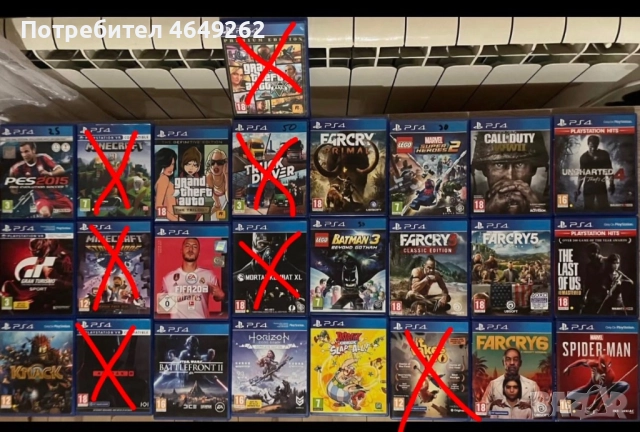 PS4 видеоигри