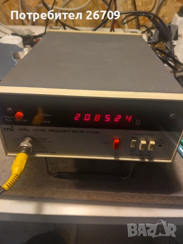 Честотомер Marconi tf2430, снимка 4 - Друга електроника - 53625760