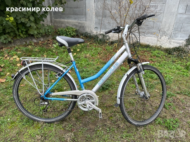 немски алуминиев велосипед "Hercules Nepal"/28цола/, снимка 12 - Велосипеди - 52889067