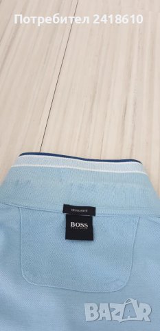 Hugo Boss Paddy 1 Pique Cotton Regular Fit Mens Size 50/ L ОРИГИНАЛНА Тениска!, снимка 12 - Тениски - 47179969