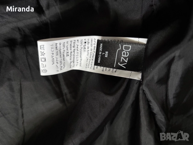 Shein зимно яке L, снимка 6 - Якета - 52878572