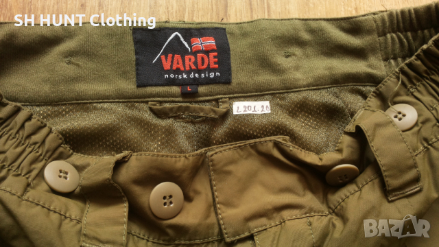 VARDE Norsk Design Waterproof Trouser размер L за лов риболов туризъм панталон водонепромукаем - 865, снимка 11 - Екипировка - 44943822