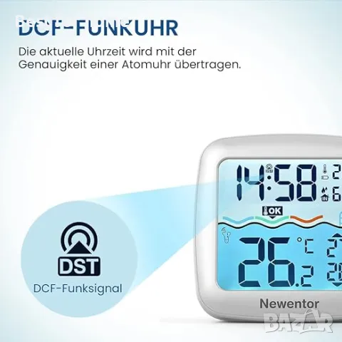 Безжичен термометър за басейн,  джакузи и аквариум Newentor, снимка 6 - Басейни и аксесоари - 50109188