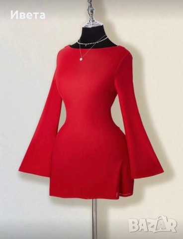 Дамска рокля с гол гръб, снимка 2 - Рокли - 52818128