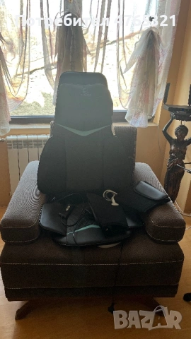 Фотьойл тъмно сив, снимка 2 - Столове - 53838336